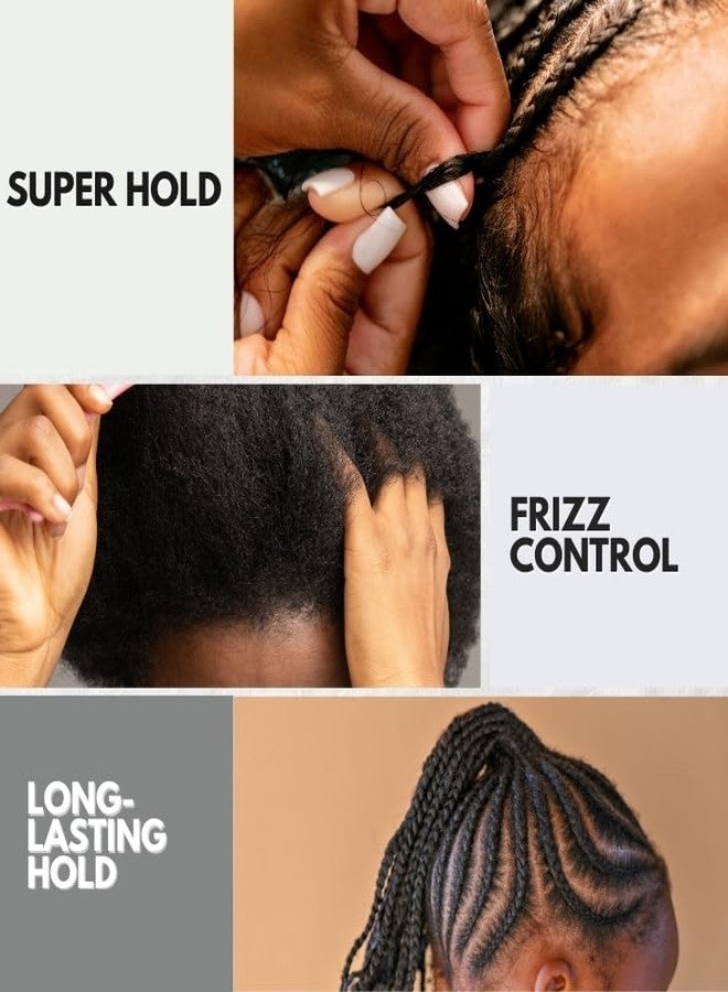 EBIN NEW YORK 3x BRAID FORMULA CONDITIONING GEL – Super Hold (3.53oz/100ml) bundle Braid Styling Neatbraid Conditioning Gel – Moisturizes, Smooths & Styles Hair – Gift Set (3 Items) - Image 3